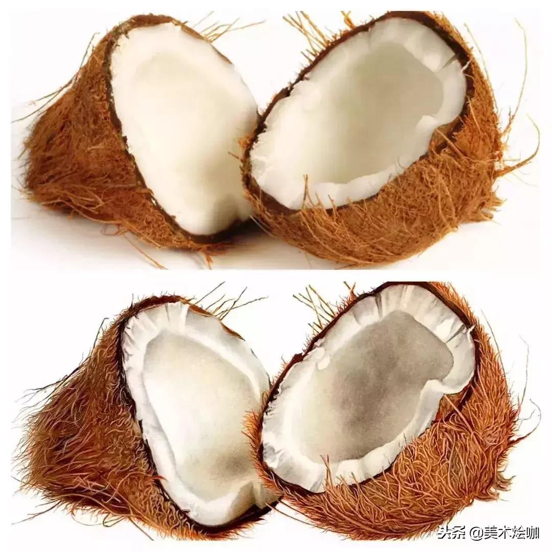 彩铅画教程超写实零基础入门,超写实彩铅画高清大图水果组合