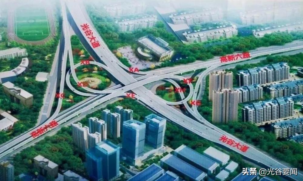 光谷大道高架二期延长,光谷大道高架有哪些匝道规划