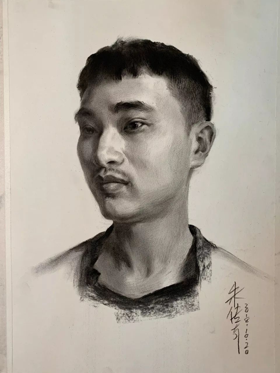 央美朱传奇试卷,央美朱传奇当年的作品