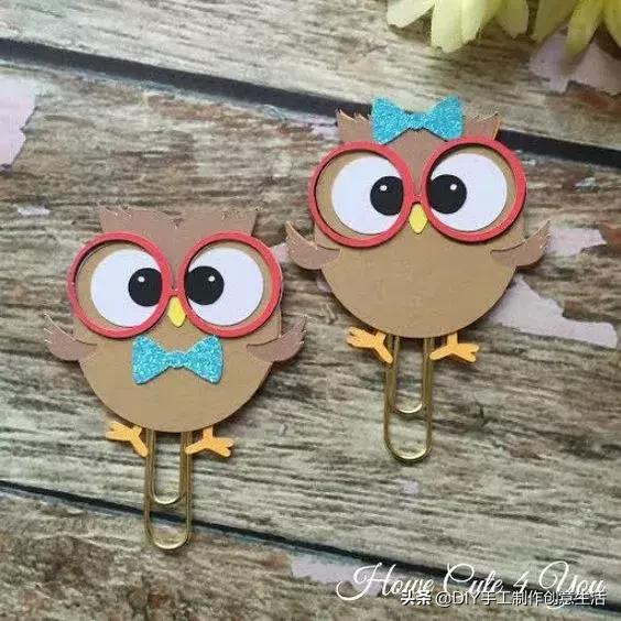 8-10岁儿童手工书签可爱猫咪书签,手工diy书签简单好看不用折纸