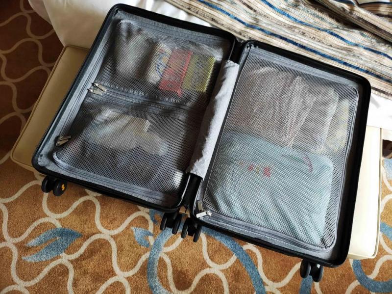 地平线8号行李箱和90分行李箱测评,双十二值得买的行李箱