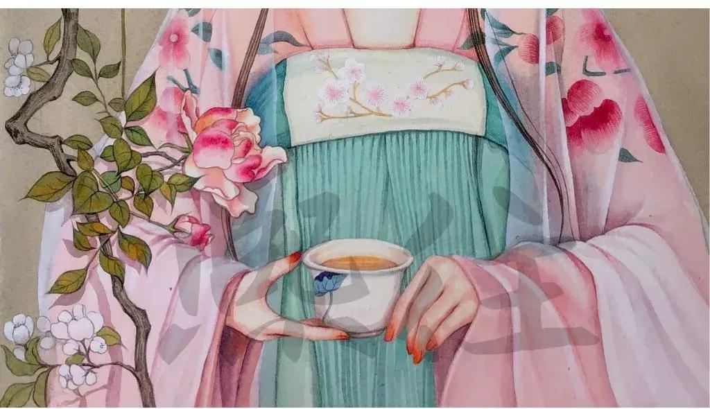 古风绘画线描,100张绝美古风女线描手绘