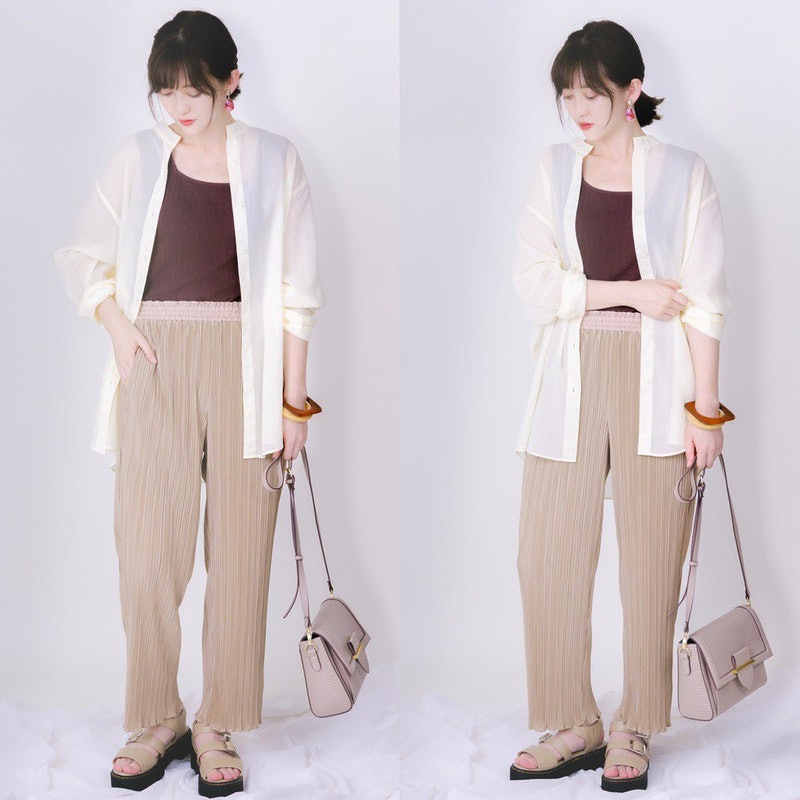 小个子韩国秋天穿搭,韩国美女秋天穿搭