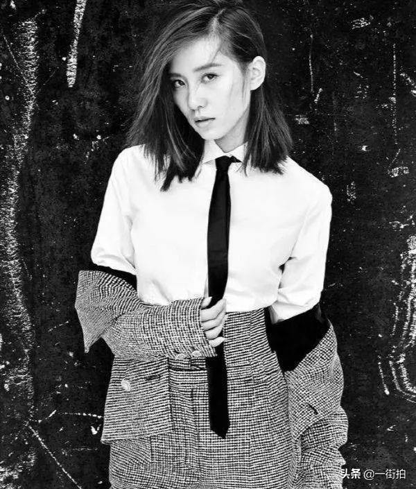 刘诗诗霸气短发,刘诗诗清爽短发随性潇洒