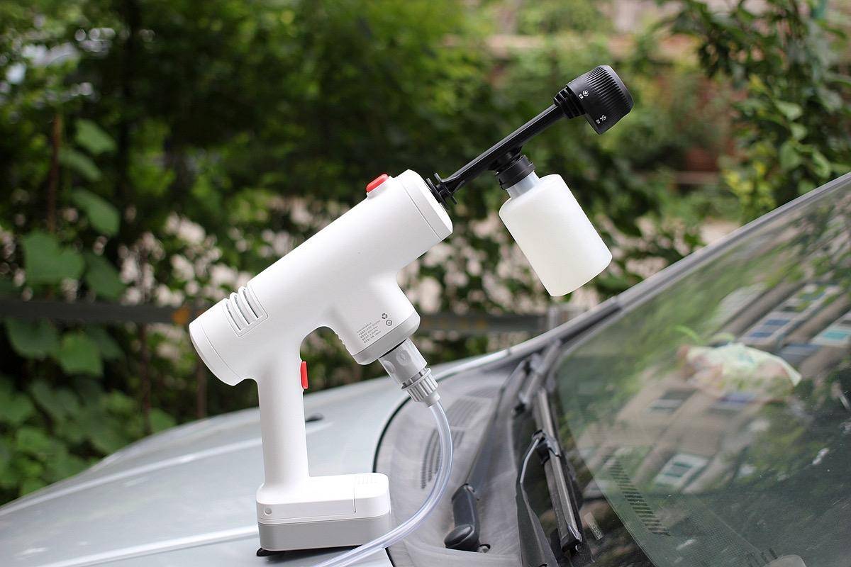 乐空手持锂电高压清洗机,小米有品清洁器