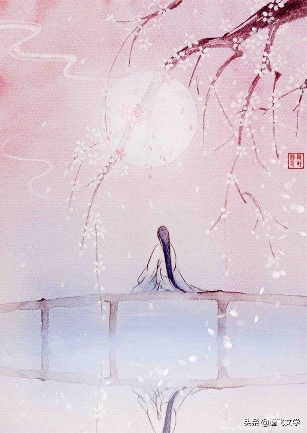 【原创.古韵新声】纤陌畔,小桥东。清溪流水逐残红