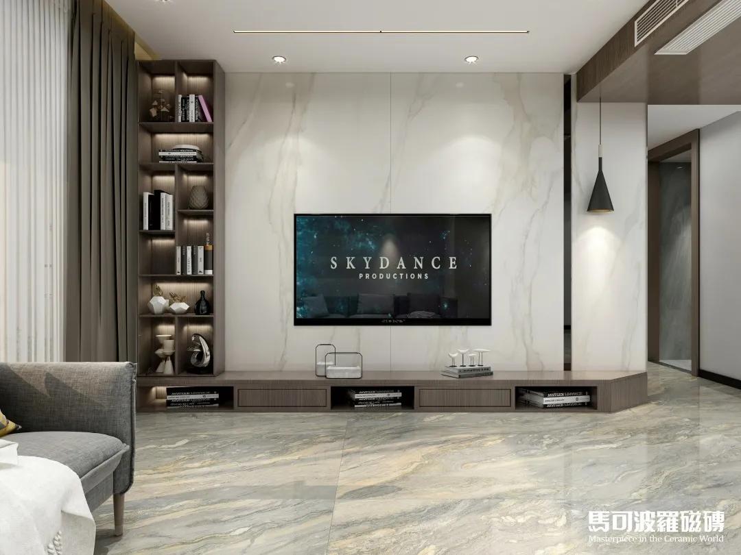 冬季轻奢风格美宅图片,182平轻奢美宅尽享静谧韶光