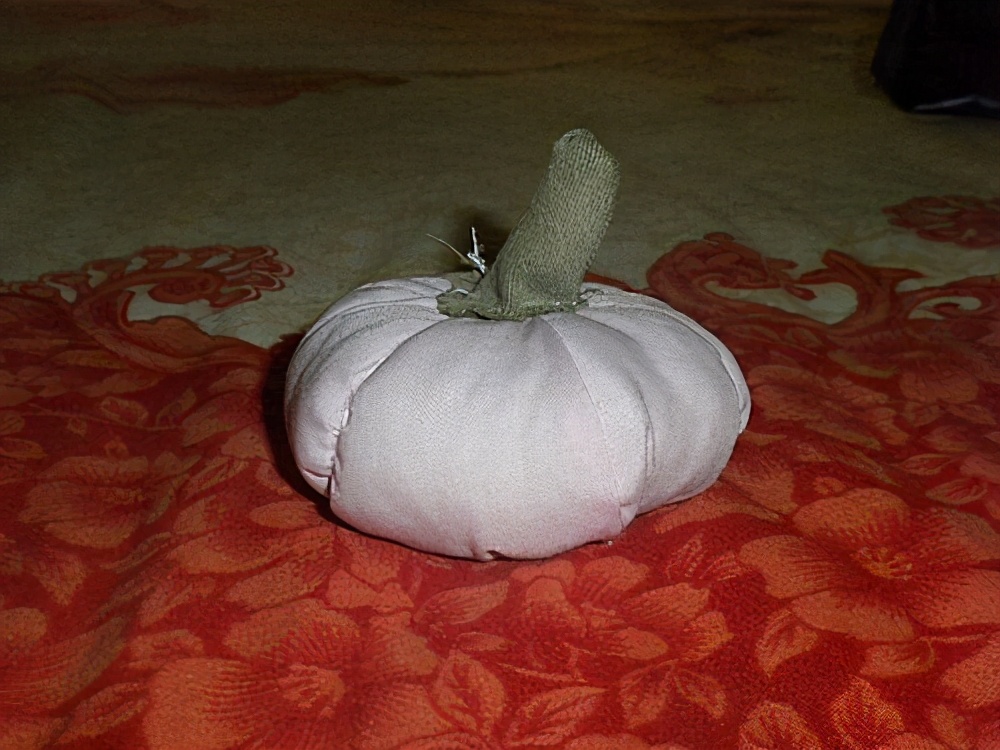 怎么做南瓜收纳盒,手工编织南瓜收纳盒