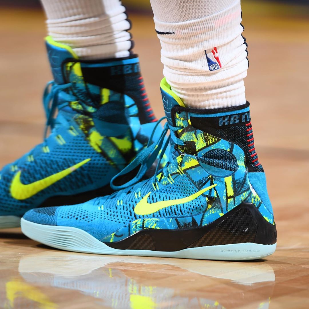 哈雷尔上脚球鞋锐步,nba上脚球鞋排行榜kd16