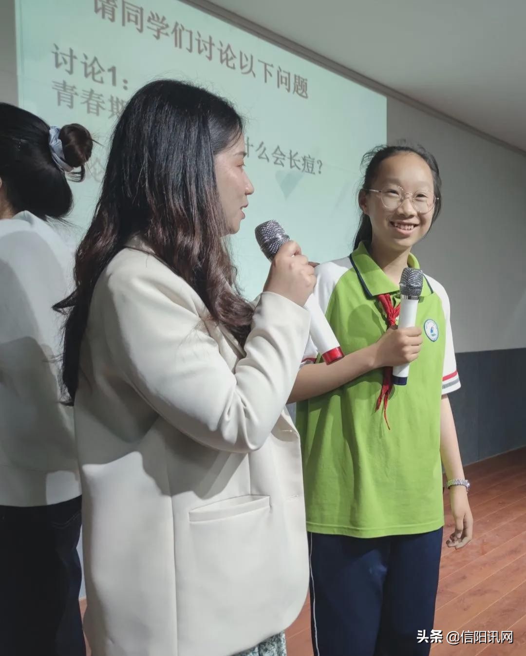 开展青春期女生健康知识讲座,浉河区中小学生心理健康讲座回放