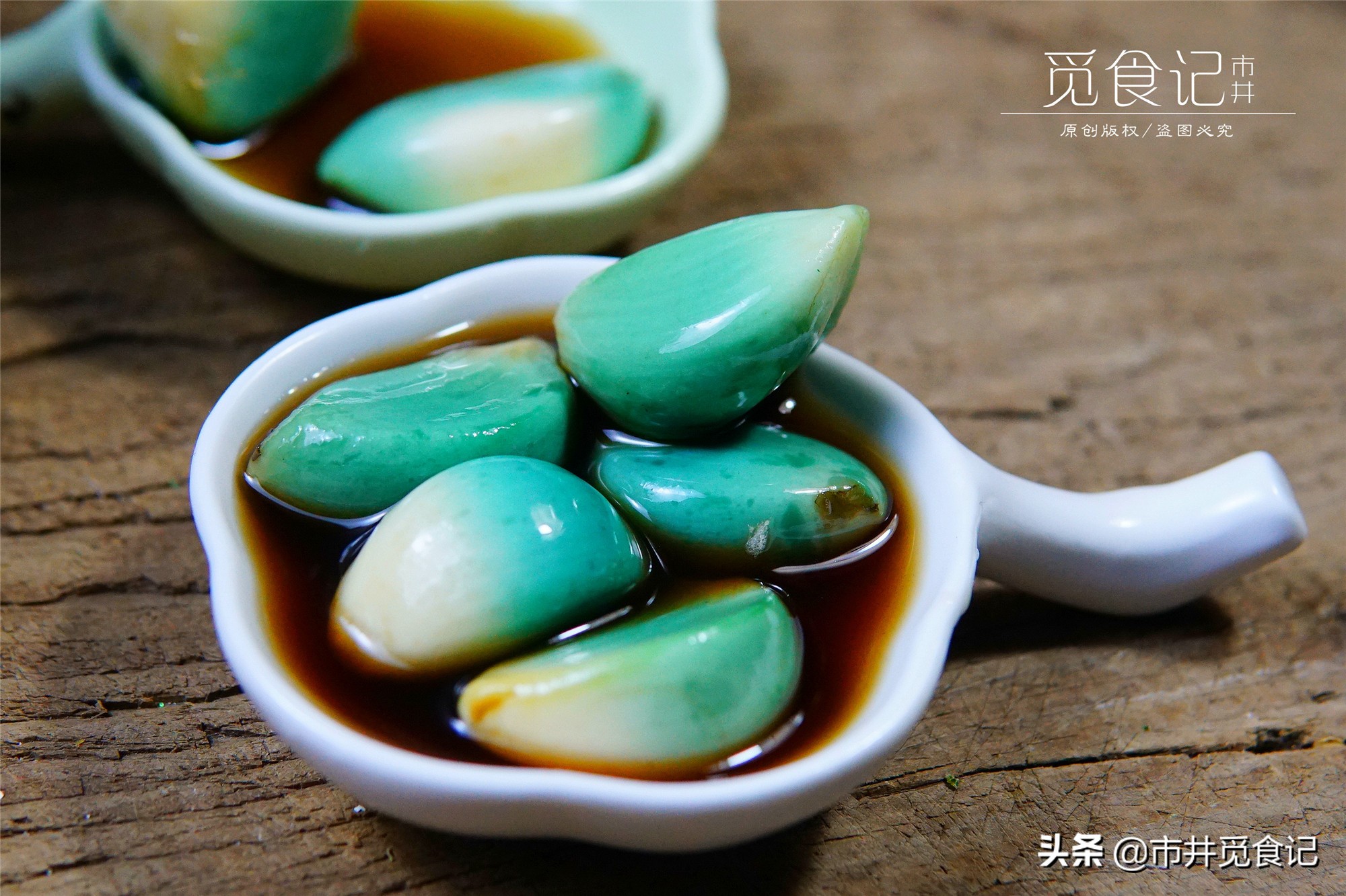 腊八蒜腌好辣怎么补救,腌腊八蒜又脆又绿方法