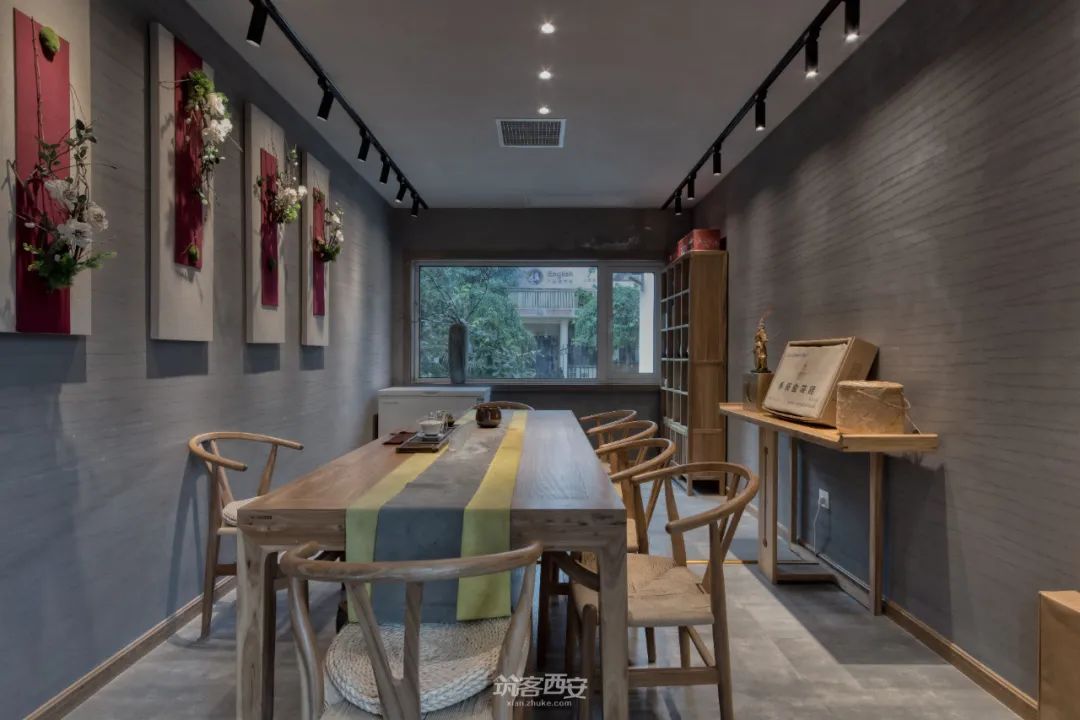 竹影/风和/雀动/人来，西安两座别墅改造的「雀笙」茶宿