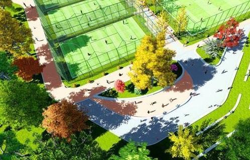 上海市民体育公园,上海嘉定外环线绿道体育设施