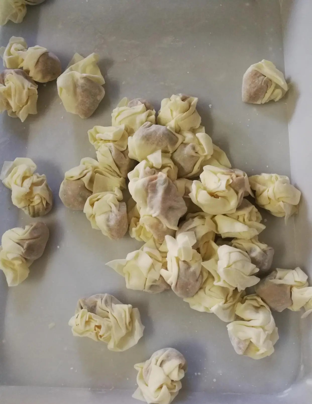 小馄饨的10种包法,馄饨店小馄饨包法教程