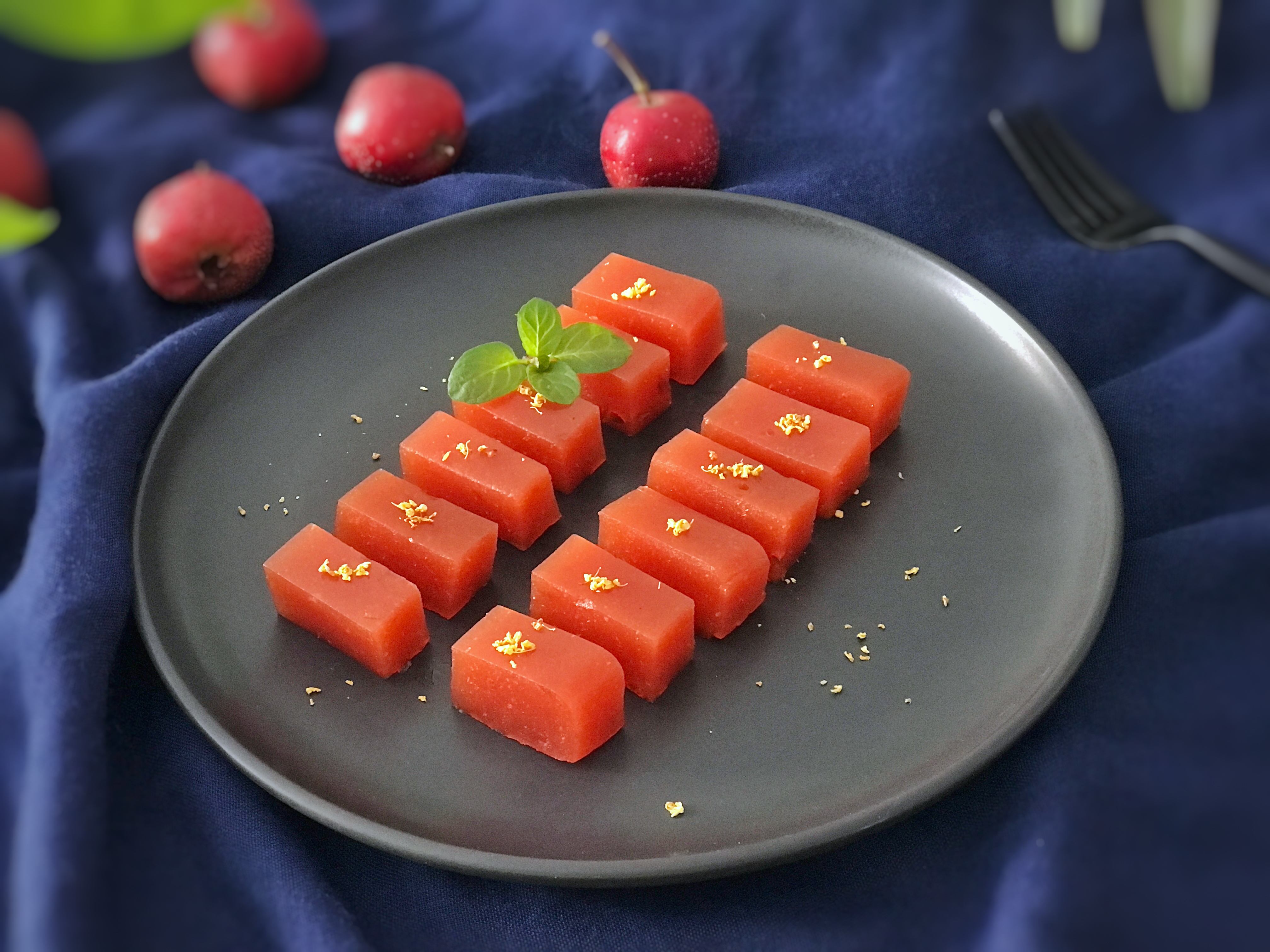 山楂糕酸的,山楂糕特酸咋吃