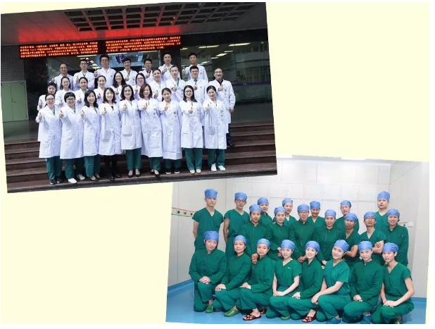 抢救病人团队合作,一群护士奔跑抢救病人