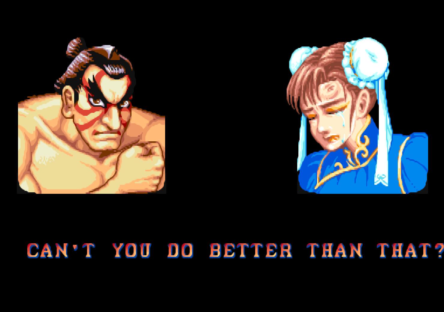 街霸2游戏结束,街霸2小时候的情怀游戏