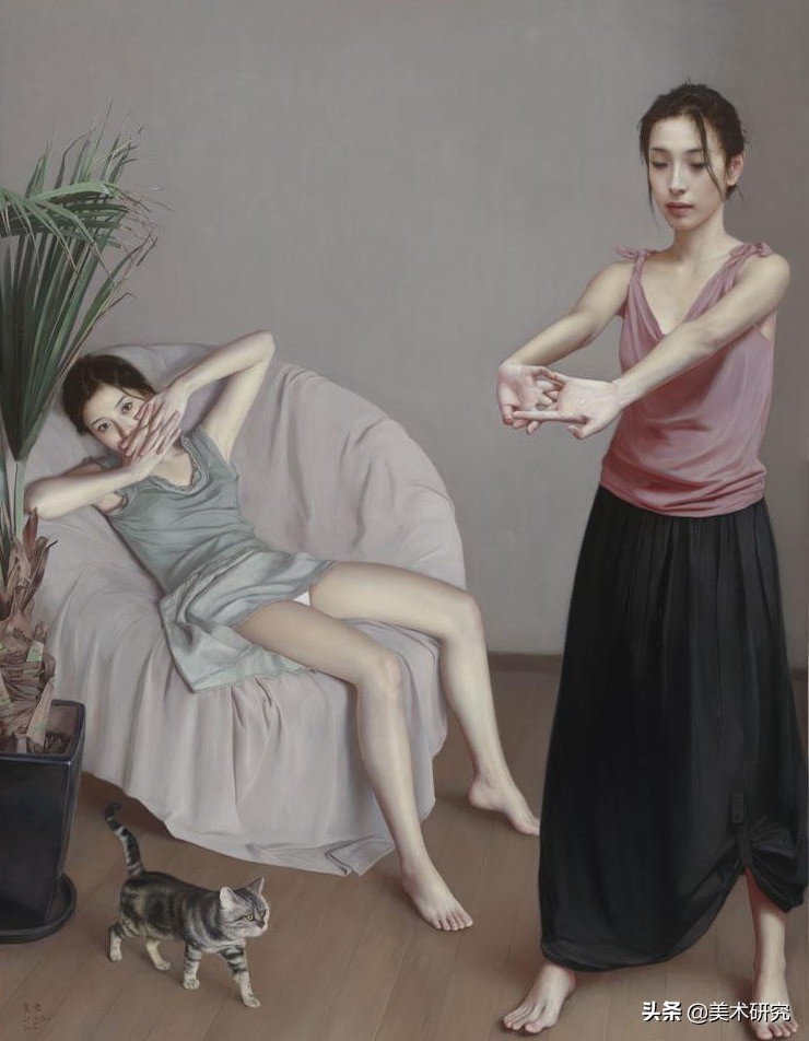 中国国画与西方油画,油画国画对比