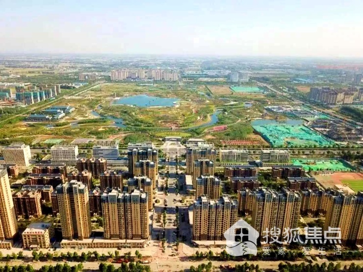 华建1街区实景图,高新区华建1街区