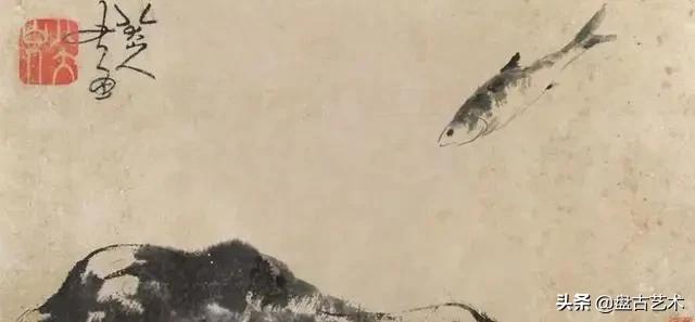 画出艺术家人生大寂寞的国画艺术作品——盘古油画艺术