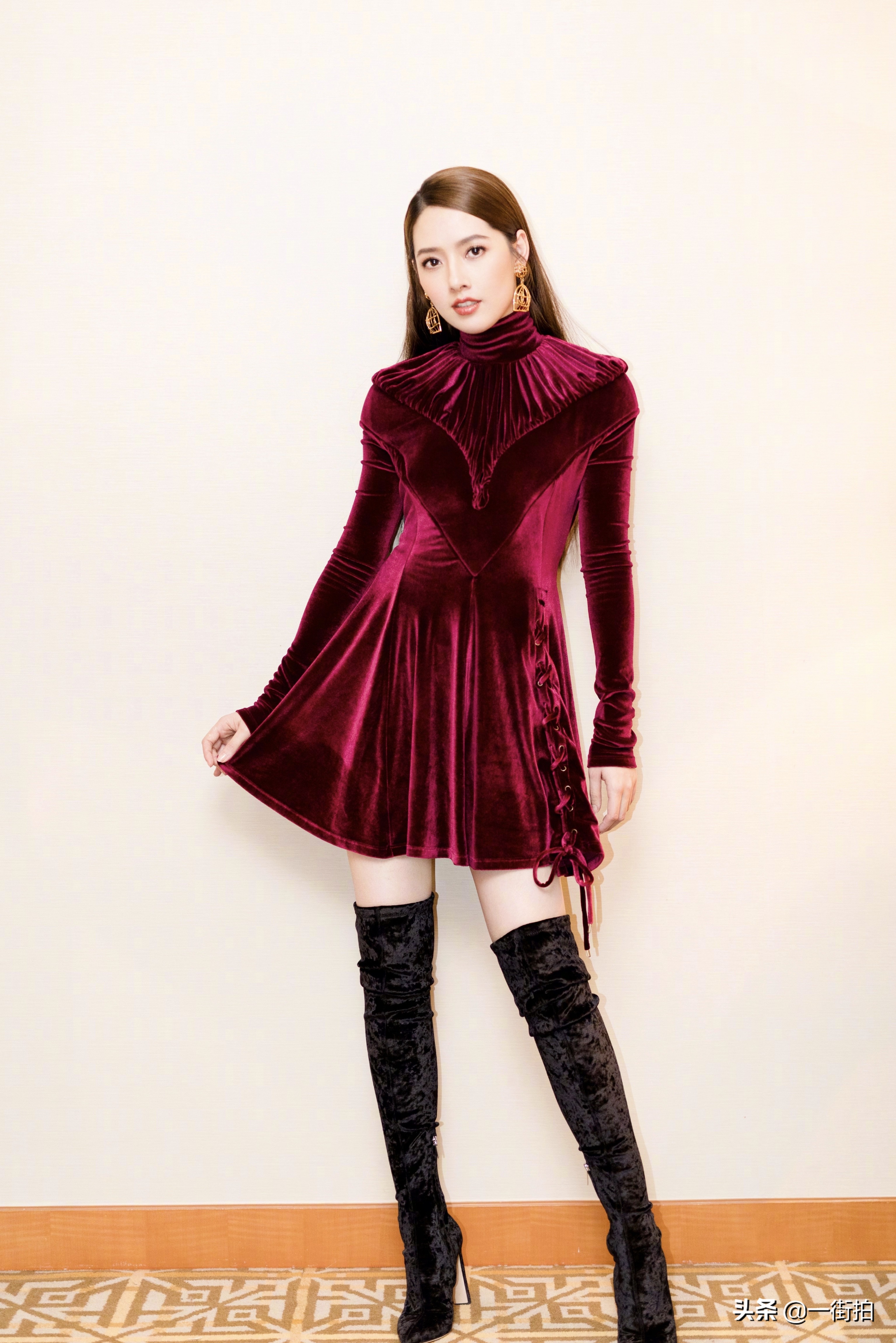 郭碧婷黑发飘扬完整版,郭碧婷黑长直披发照片