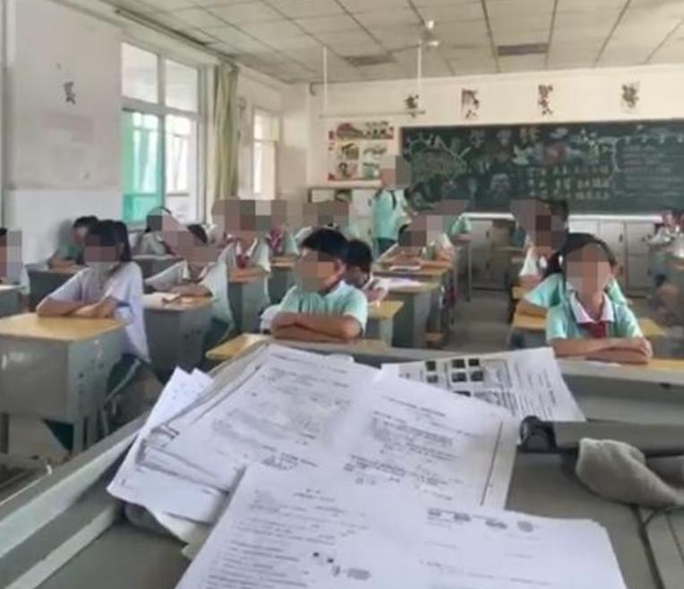 我把孩子卷子撕了怎么给老师说,我撕试卷老师打我犯法吗