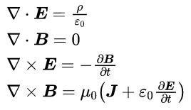 麦克斯韦方程组的微分形式及解释,麦克斯韦方程组微分形式通俗解释