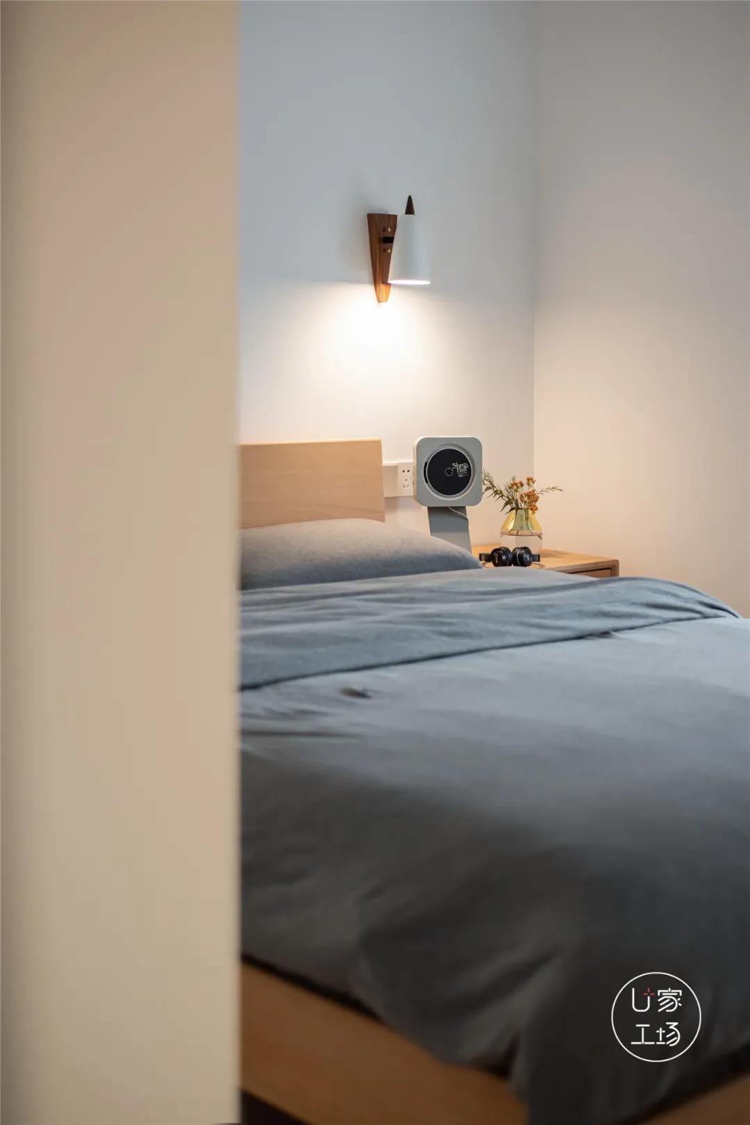 89㎡出租屋“变身”日式极简美宅,无主灯+藤编原木,玩出新花样