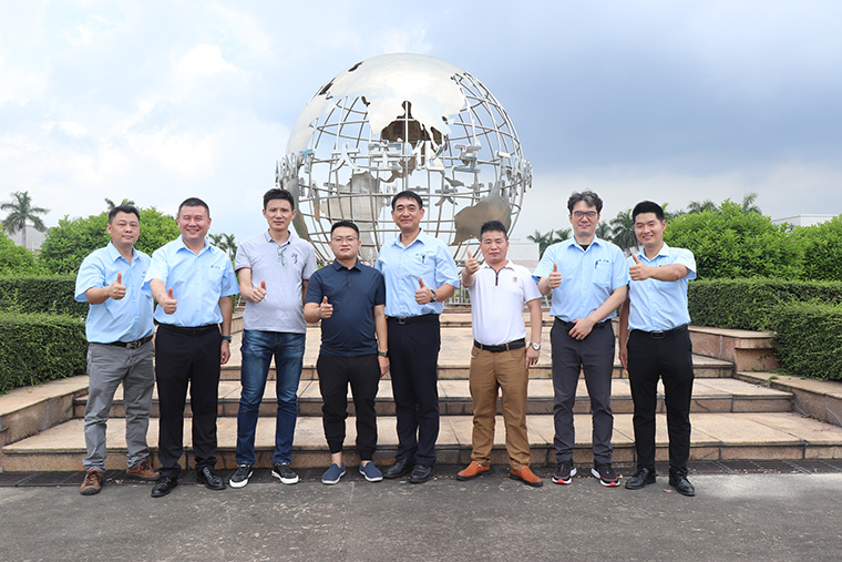 再度携手‧共话未来│东莞兆生家具一行到大宝漆参观考察