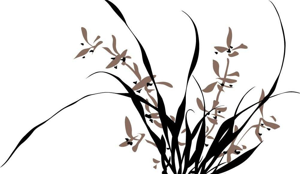 兰花诗句100首隶书,淡雅芬芳的兰花与人生感悟