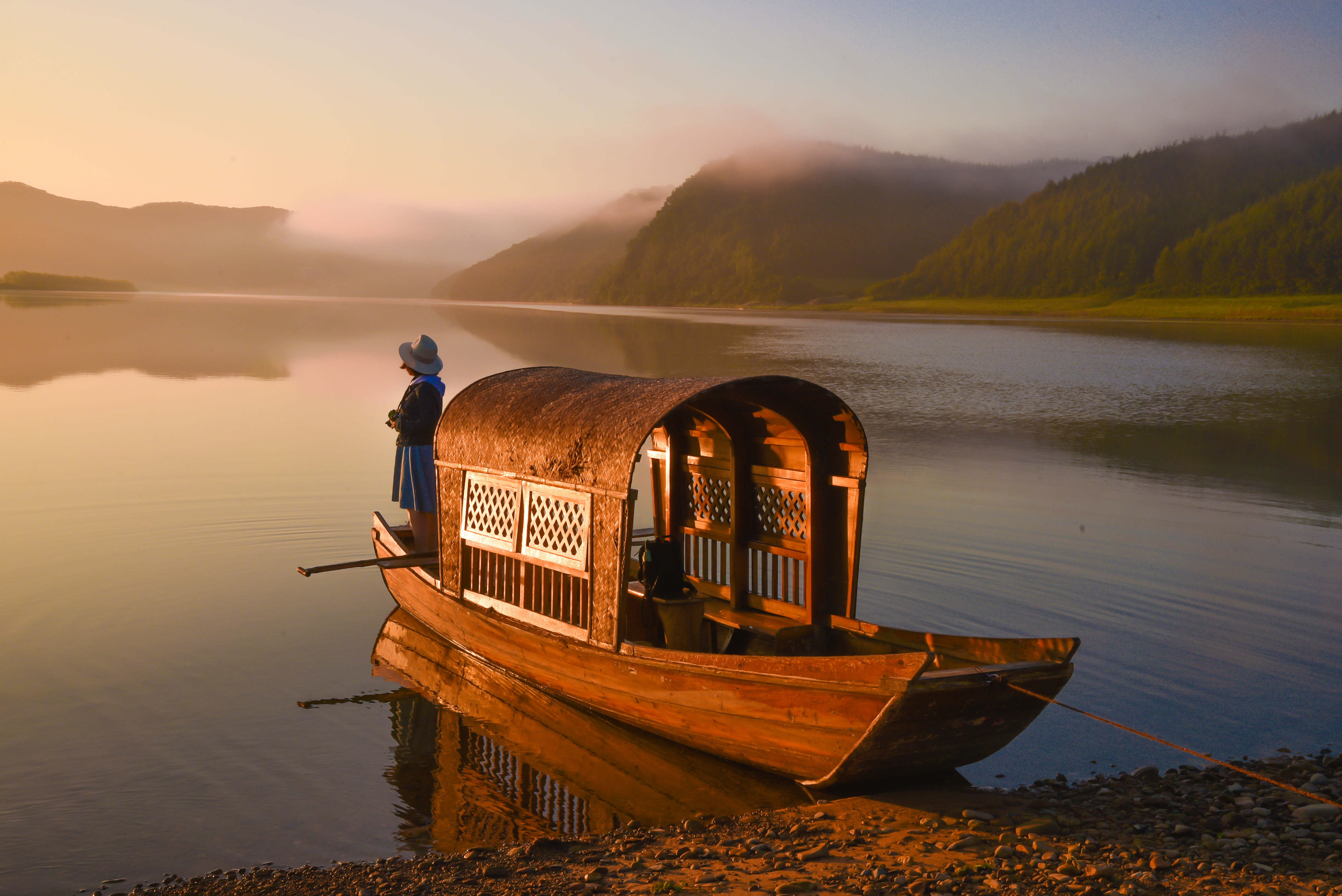 深藏辽东的小漓江,历史故事沿河流淌,如今正美若仙境