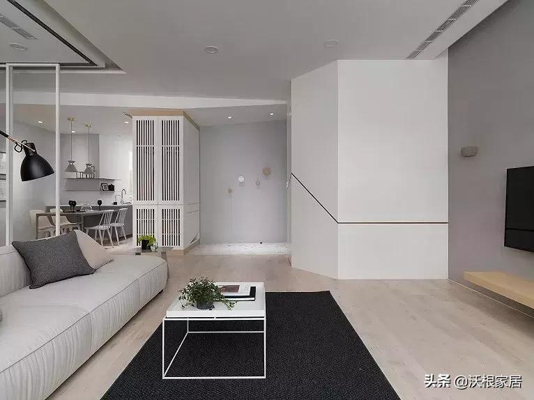 法式原木风家居案例,家居北欧风装修效果图