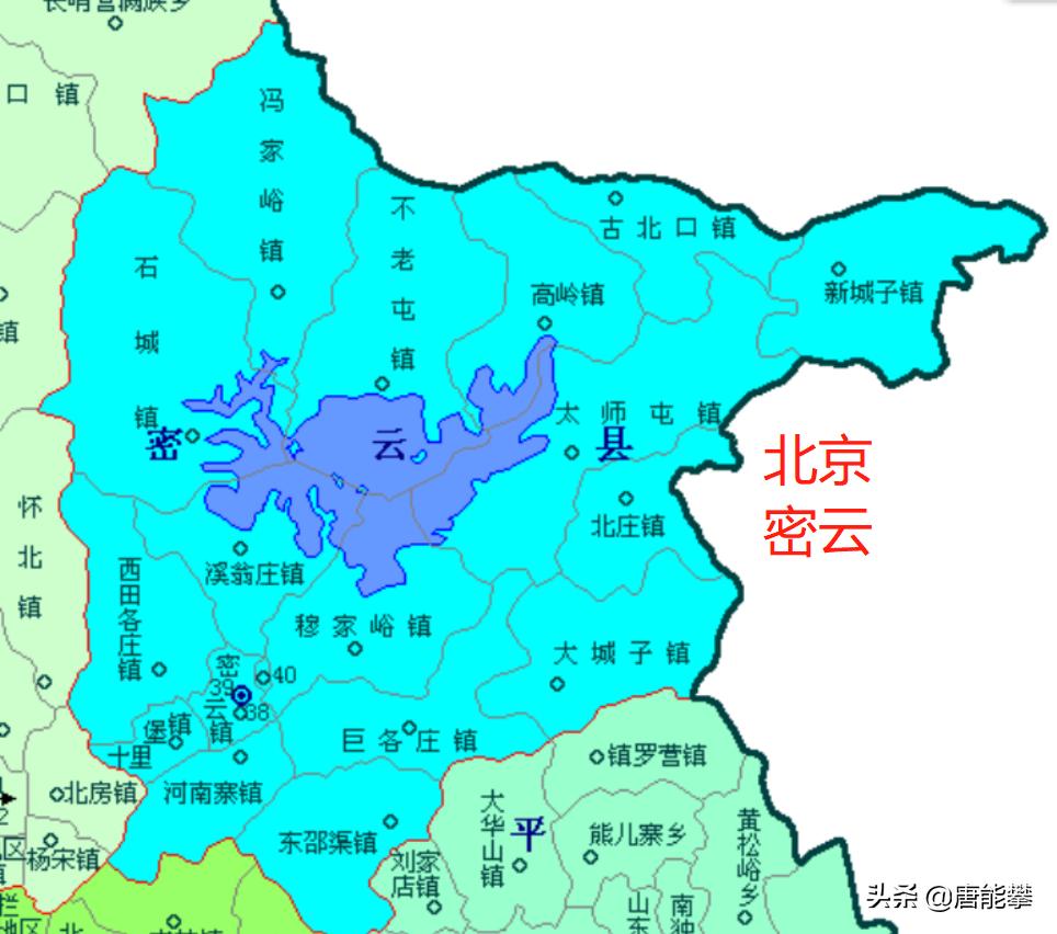 北京密云17镇Vs平谷16镇：人口、工商、土地最新统计
