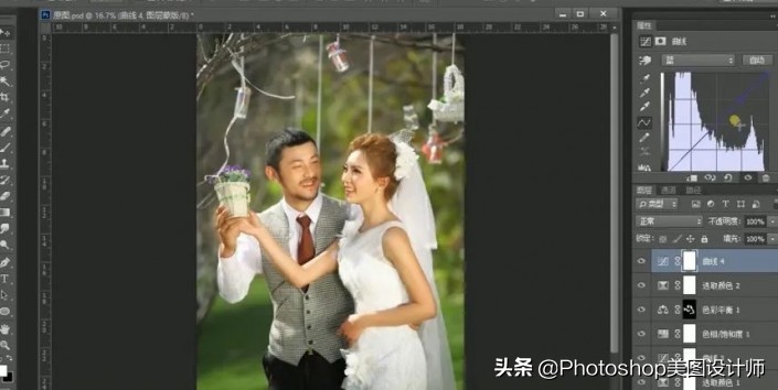 婚纱后期修图多少钱一张,ps修婚纱照片所有步骤教程