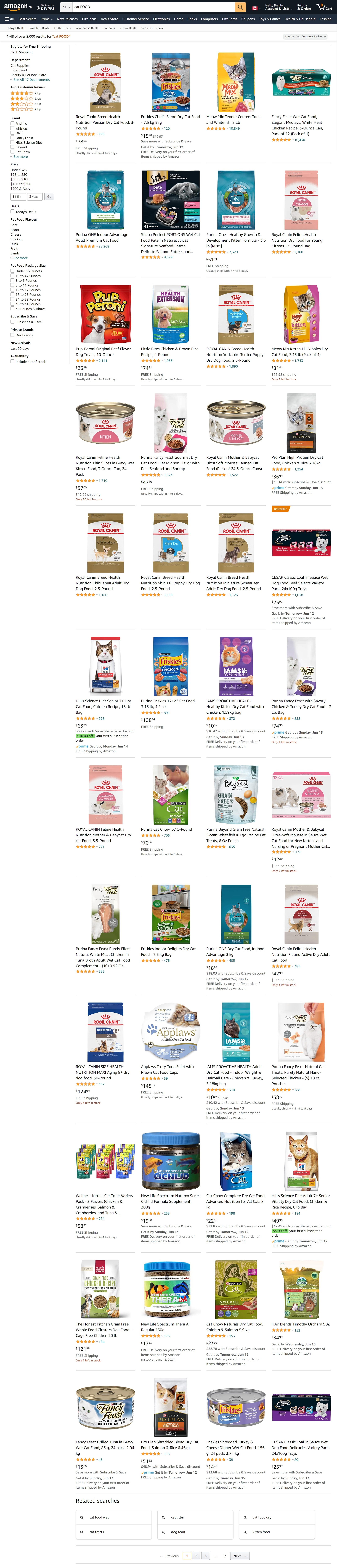 美国猫粮评测,评价最好的猫粮排行榜