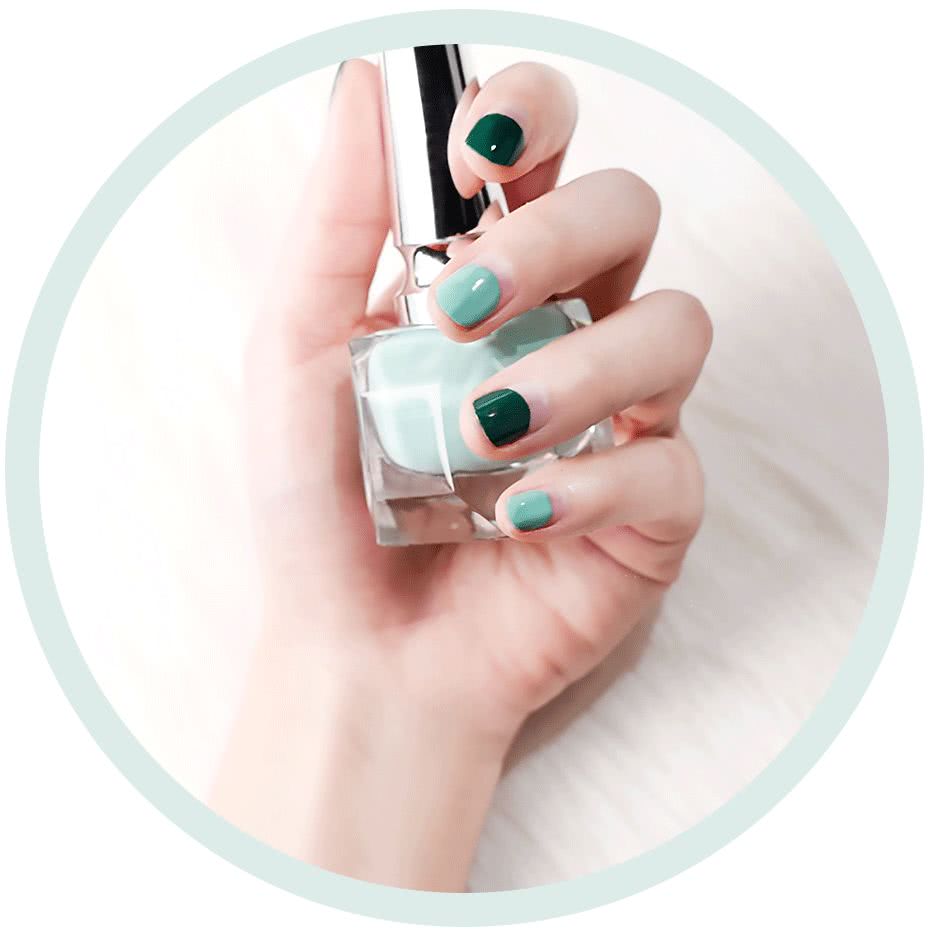 美甲学徒手法全程教程,美甲贴钻教程新手步骤