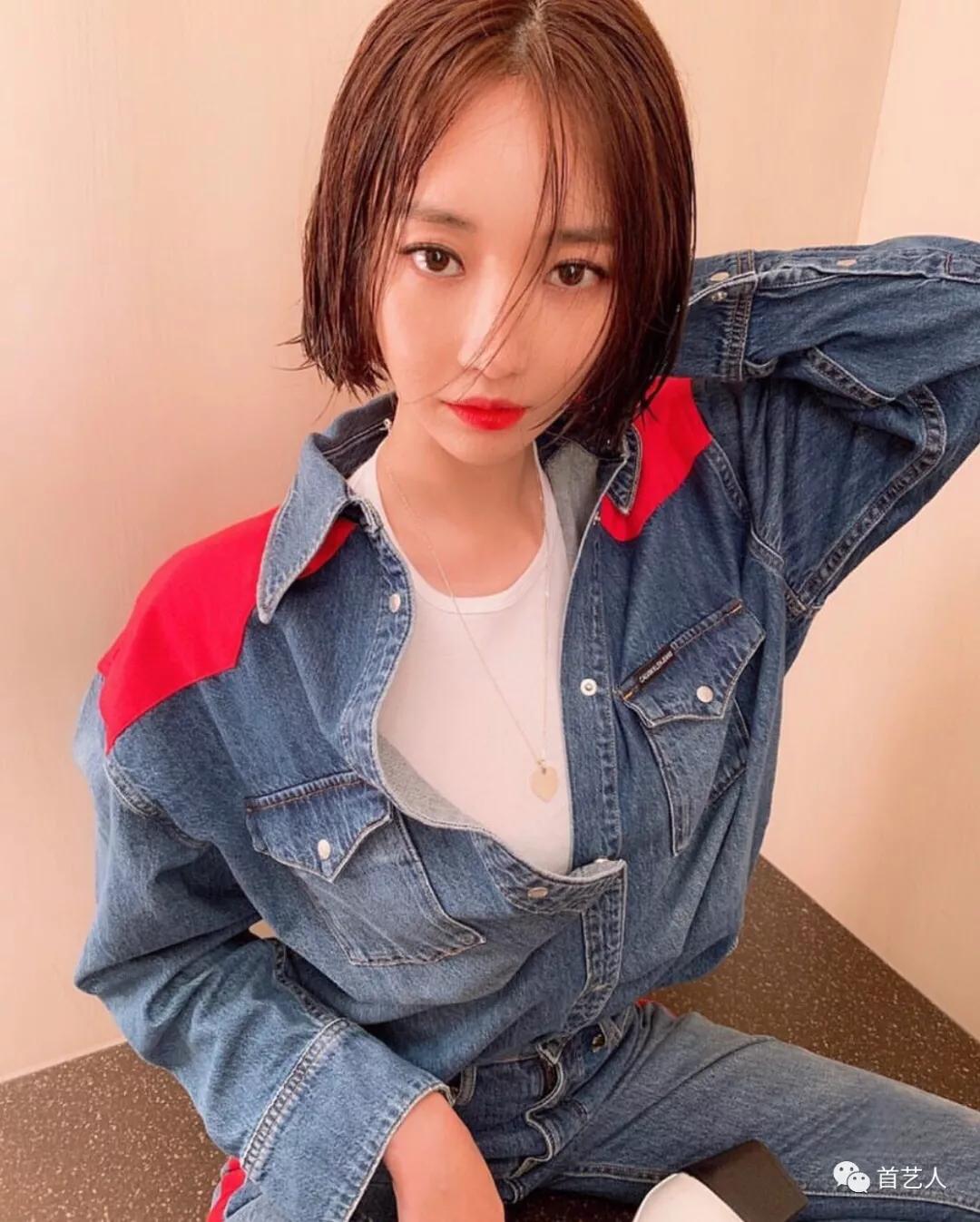 短发女神高俊熙发色,高俊熙短发发型图片