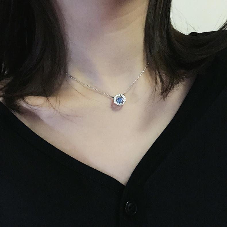 冬天的锁骨链也可以很美,美到惊艳的锁骨链