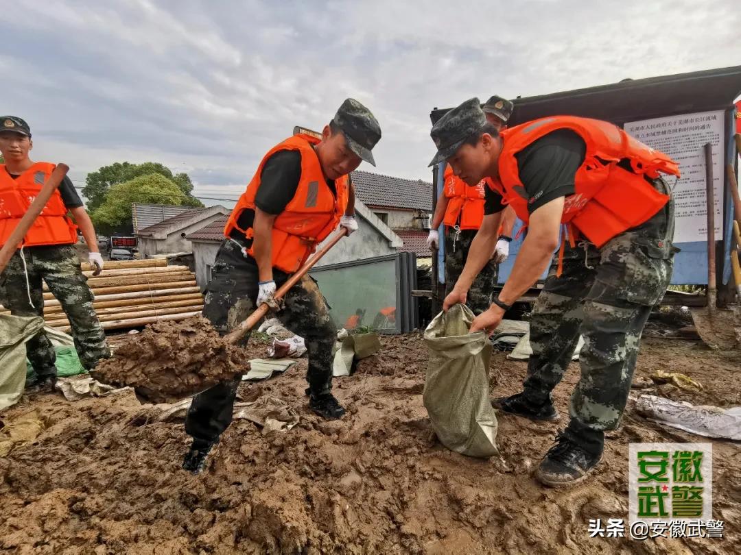 辛苦了！安徽总队一线官兵仍在艰苦作战、连续奋战