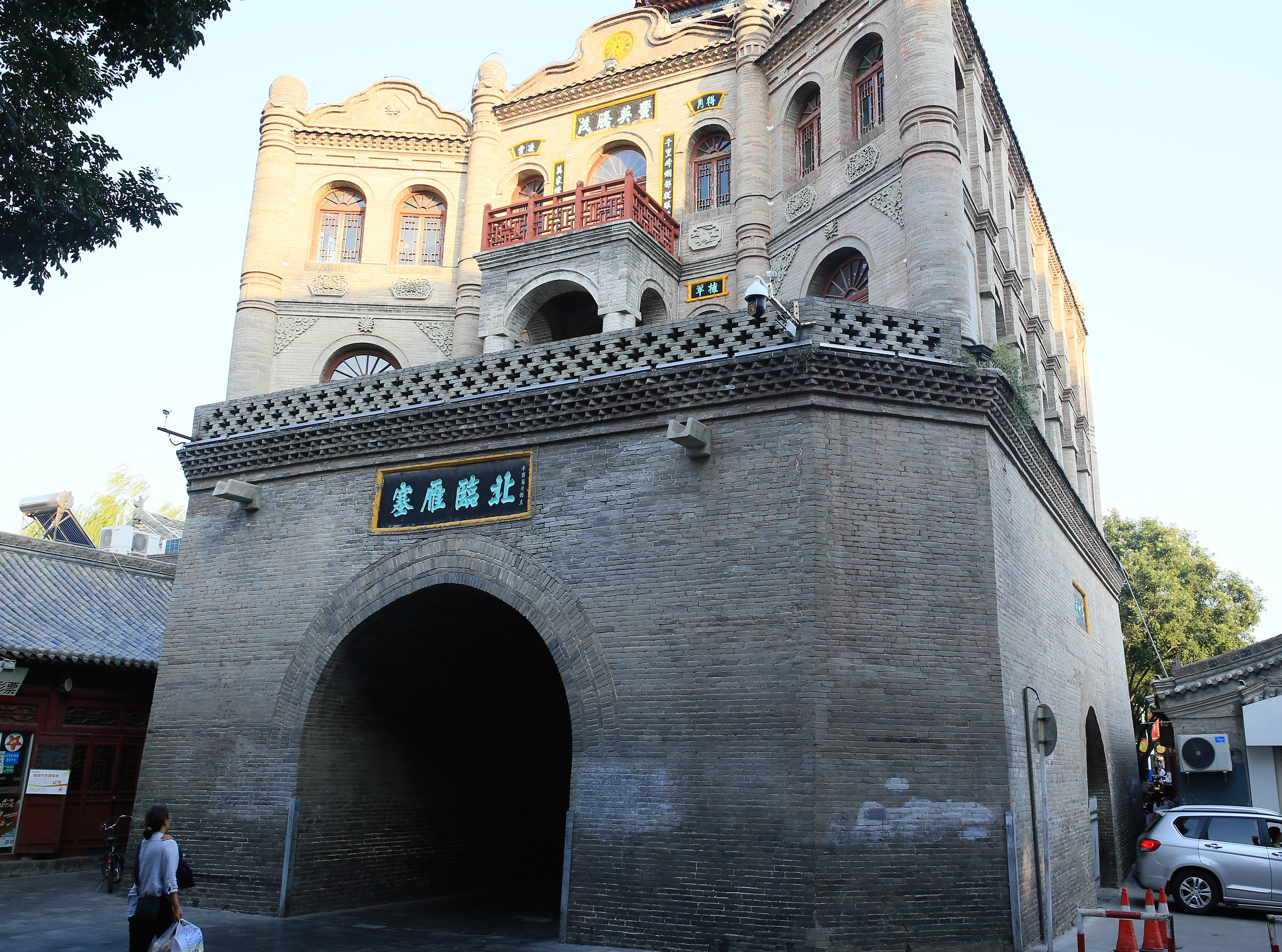 榆林老街六楼指哪六楼,榆林古城六楼的特色