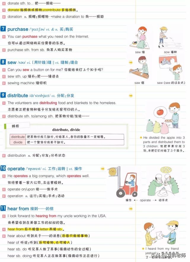 停课不停学：随身课本送给大家人教版英语选修七Unit4精讲