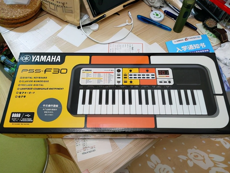 雅马哈pss-f30教程视频,雅马哈pss-f30电子琴开箱介绍