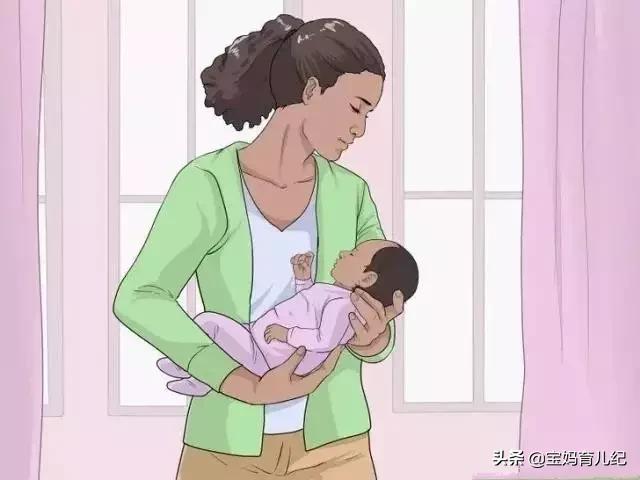 新生儿拍嗝技巧月嫂转三圈,给新生儿拍嗝力度