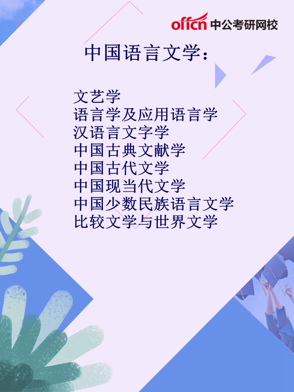考研汉语言文学不歧视院校,汉语言文学与中文专业有区别吗