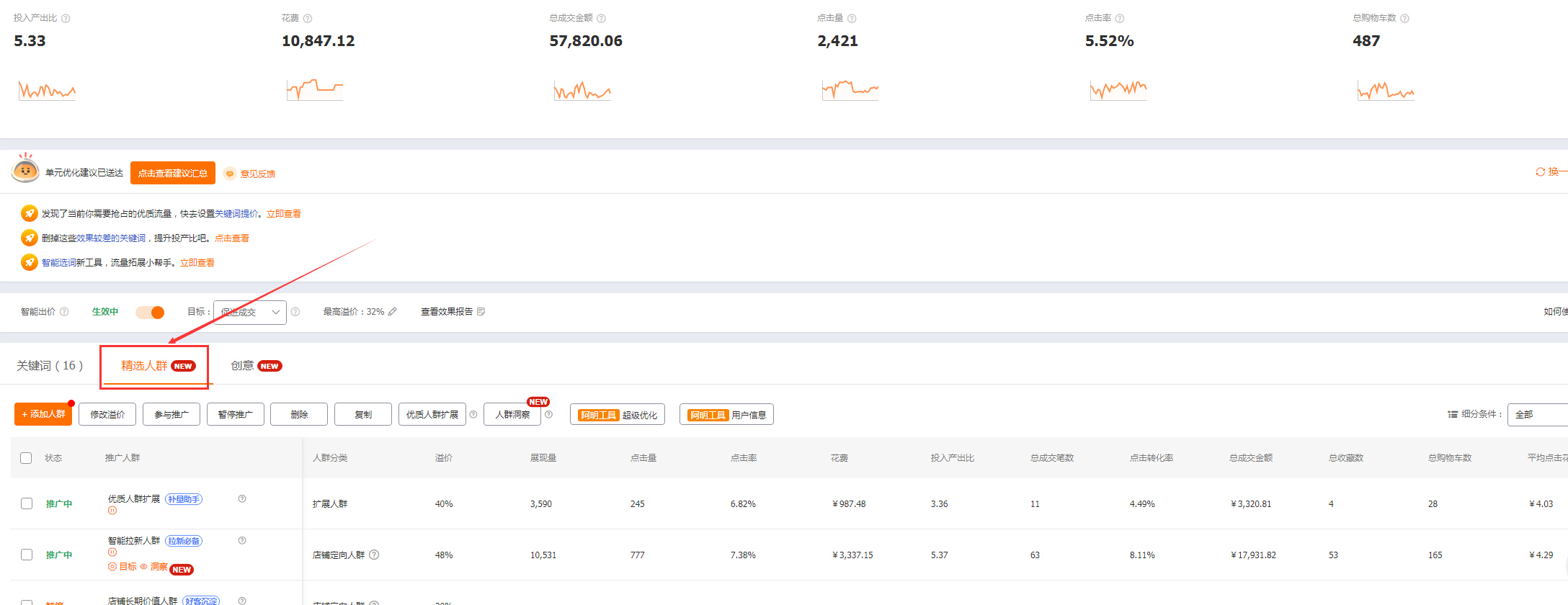 生意参谋解析店铺人群标签助力直通车精准引流