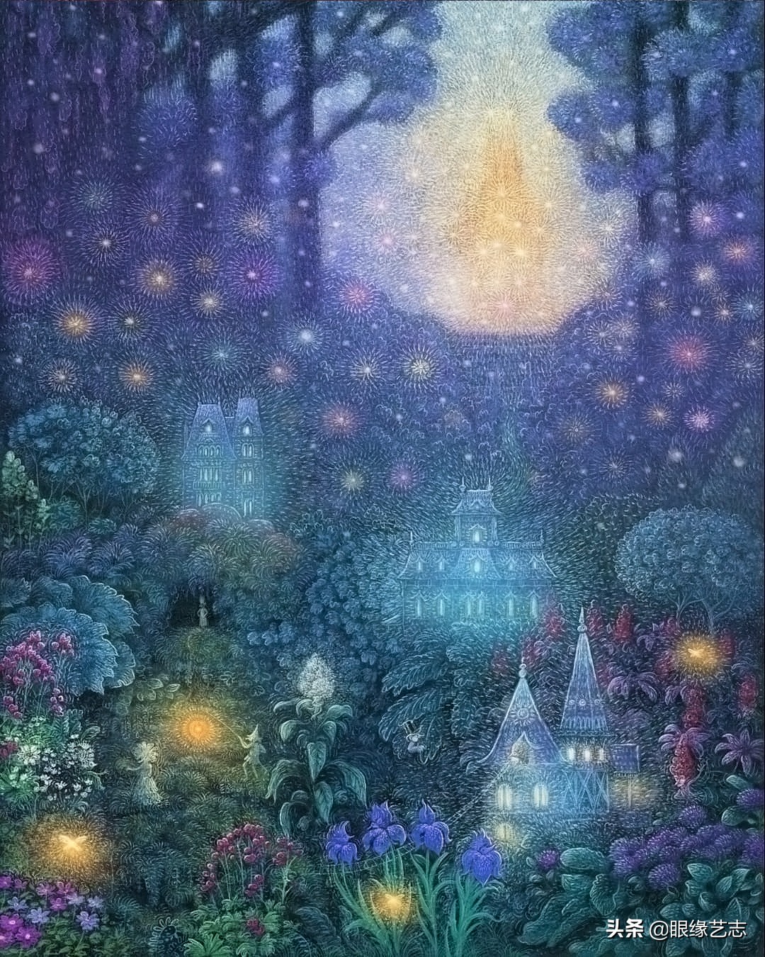 自由绘画艺术疗愈,治愈艺术绘画