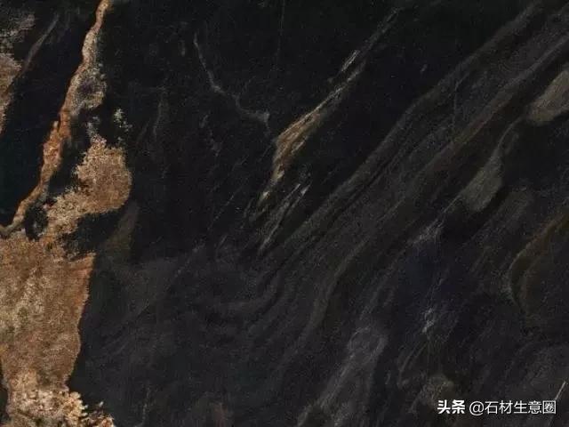 黑色大理石轻奢装修效果,黑色系大理石