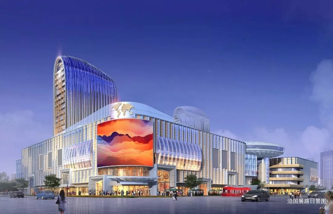 扬州五彩世界新店4楼,扬州人气旺的商业综合体