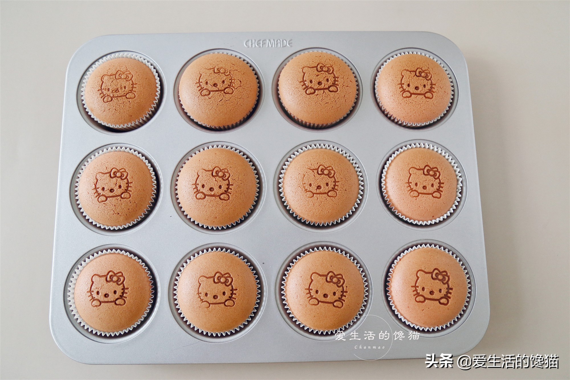 蜂蜜蛋糕完全不腻,蜂蜜纸杯蛋糕怎么做不回缩