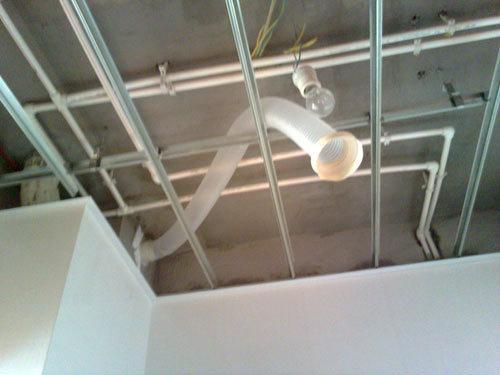 卫生间排气扇止逆阀正确安装,卫生间如何安装浴霸和排气扇